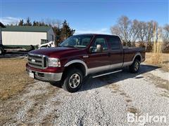 2005 Ford F250 4x4 Crew Cab Pickup 