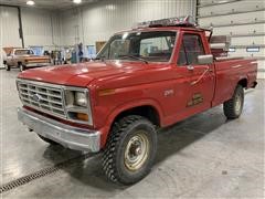 1985 Ford F250 4x4 Pickup 