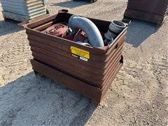 Campbell Water Discharge Hose W/Crate 