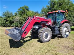 2010 Case IH Puma 195 CVT MFWD Tractor W/L770 Loader 