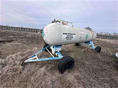 1000-Gallon Anhydrous Ammonia Tank 