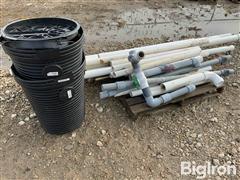 Sump Pump Pits & PVC Pipe 