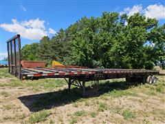 2003 Fontaine Extendable T/A Flatbed Trailer 
