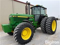 1989 John Deere 4755 MFWD Tractor 