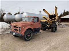1970 Chevrolet C50 S/A Cab & Chassis W/Mounted Tree Spade 