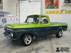 Run #154 - 1961 Ford F100 Unibody Street Rod Pickup 