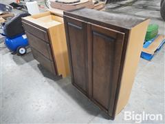 Base Cabinet W/Top Cabinet 