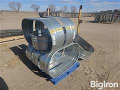 Behlen Bottomless Galvanized Oblong Water Tanks/Raised Garden Beds 