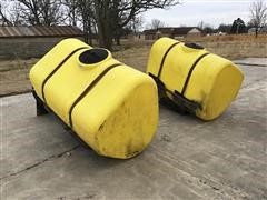 300 Gallon Poly Saddle Tanks 