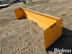 2023 West Valley SP12 12' Wide Snow Pusher Skid Steer Attachment 