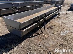 2023 L&M 20' Shallow Feed Bunks 
