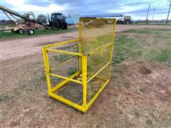 Forklift Aerial Safety Cage Platform 