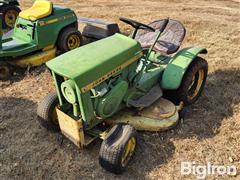 1967 John Deere 110 Riding Lawn Mower 