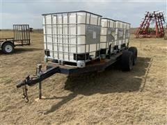 Shop Made T/A Flatbed Trailer 