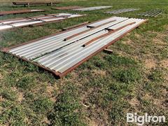 2024 Linn Post & Pipe Freestanding Windbreak Panel 