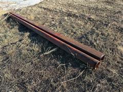 20' 7x7 Toolbar & Round Tubing 