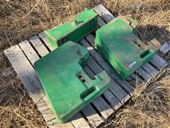 John Deere Front Tractor Weights And Bracket 