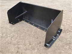 2022 Shop Built Skid Steer Mount Snow Pusher 