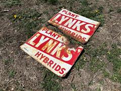 Lynks Seeds Metal Signs 