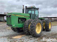 1991 John Deere 8760 4WD Tractor 