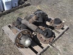 Haul Master 1600 Grain Cart Axles & 10-Bolt Hubs 