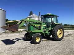 1976 John Deere 4630 2WD Tractor W/John Deere 58 Loader 