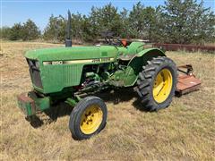 John Deere 850 2WD Tractor W/3-Pt Mower 