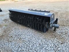 2021 JCT Rotary Broom Skid Steer Attachment 