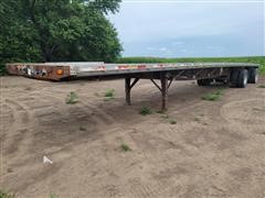 2000 Great Dane T/A Flatbed Trailer 