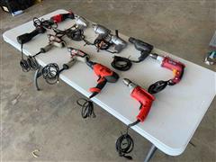 Milwaukee/Craftsman/Chicago Electric Corded Drills And Hammer Drills 