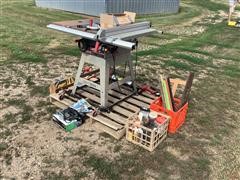 Craftsman Table Saw W/Stand 