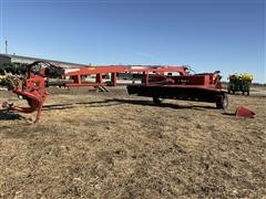 2007 Case IH DCX161 Pull Type Disc Mower/Windrower 