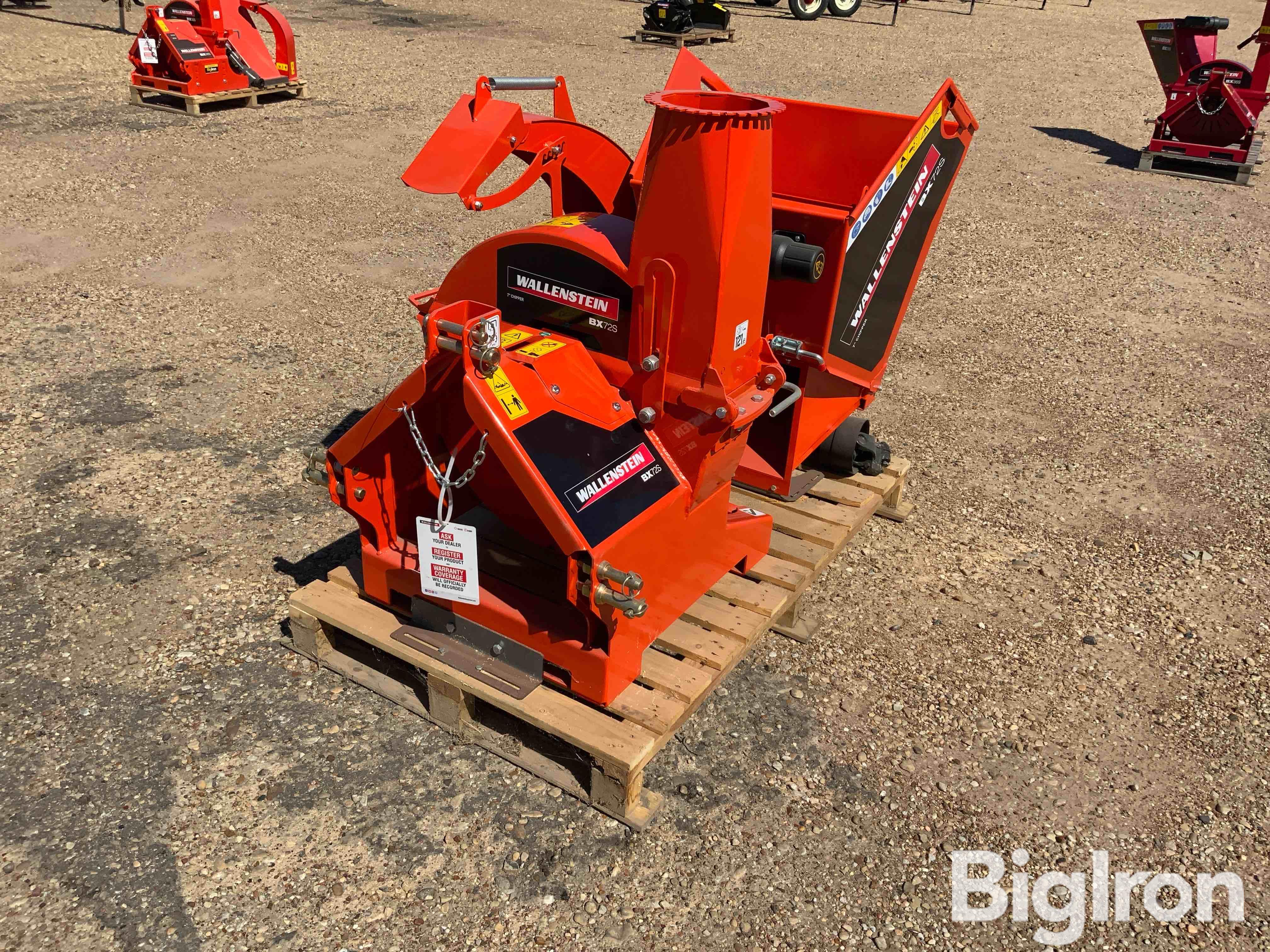 Wallenstein BX72S 3-Pt Wood Chipper Attachment 