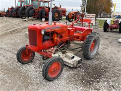 1948 Allis-Chalmers B 2WD Tractor W/Woods 5' L59 Belly Mower 