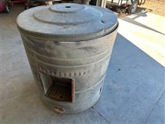 Round Galvanized Waterer 