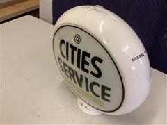 Cities Service Koolmotor Gas Globe 