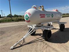 1,000-Gallon NH3 Tank On Running Gear 