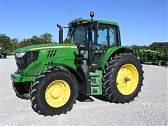 2019 John Deere 6155M MFWD Tractor 