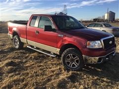 2007 Ford F150 4x4 Extended Cab Pickup 