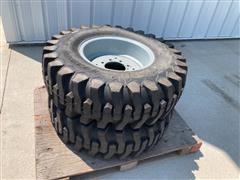 Titan 12.5/80-18 R4 Tires On Rims 