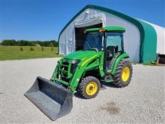 2006 John Deere 3520 MFWD Compact Utility Tractor W/Loader 