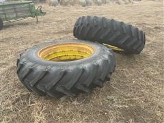 18.4 R38 Tractor Tires On Rims 