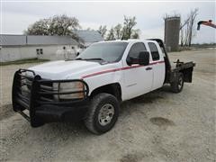 2008 Chevrolet 3500HD 4WD Super Cab Pickup W/Butler Bale Bed 