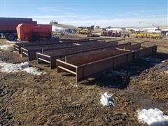 24' Portable Feed Bunks 