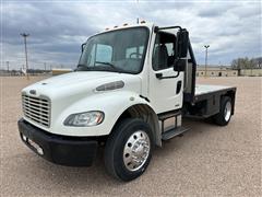 2010 Freightliner M2-106 S/A Flatbed Truck 