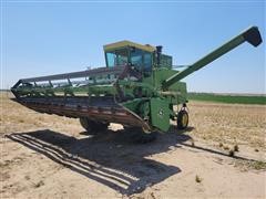 1977 John Deere Turbo 7700 Combine w/ 22' Head 