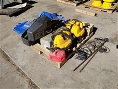 Vacuums, Chain Saw, Power Tools & Tarps 