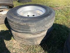 General 11R24.5 Tires & Rims 