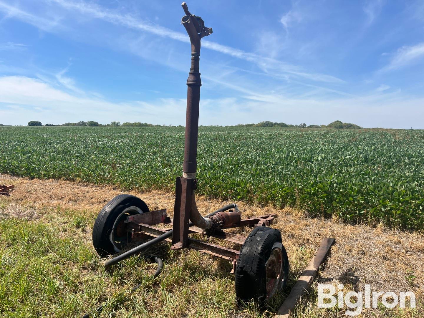 Portable Irrigation Gun On Cart 