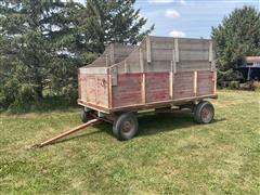 Wood Barge Box Wagon 